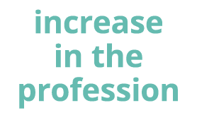 increase in the profession